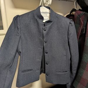 Jones New York Vintage Blue Blazer